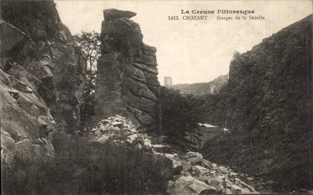 Gorges de la Sédelle — Crozant — La Creuse Pittoresque — PM - Vorderseite