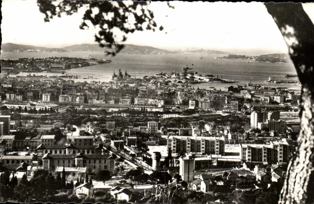Toulon (Var) — Vista geral — Edição Bouvet-Tourd Bernoud, n°405 - Frente