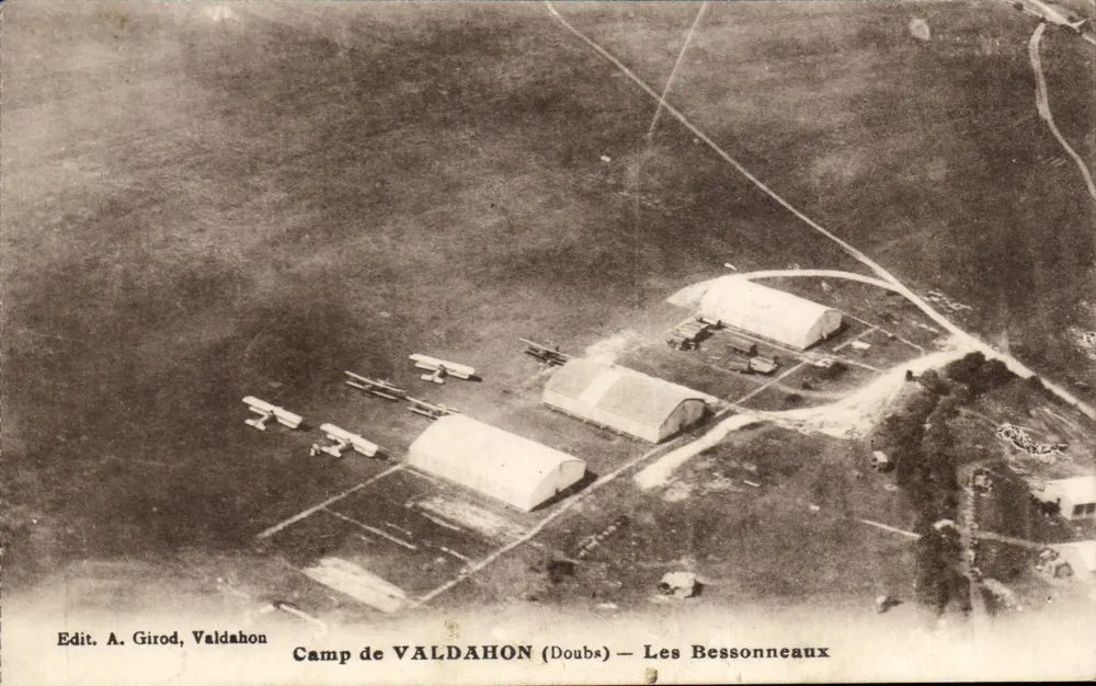 Lager von VALDAHON (Doubs) — Les Bessonneaux — Verlag A. Girod, Valdahon - Vorderseite