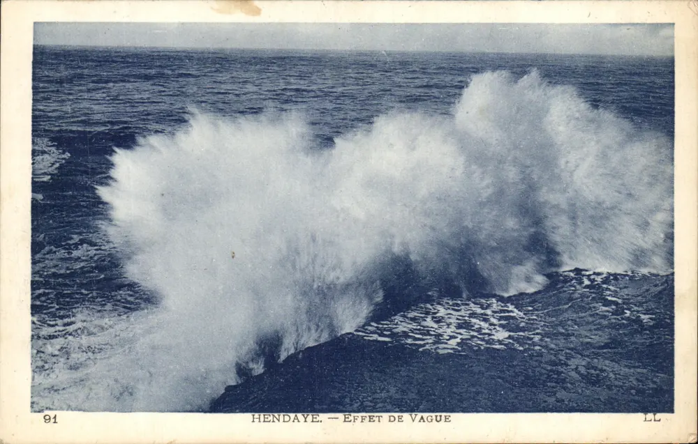 Hendaye — Efeito de onda — LL, n° 91 - Frente