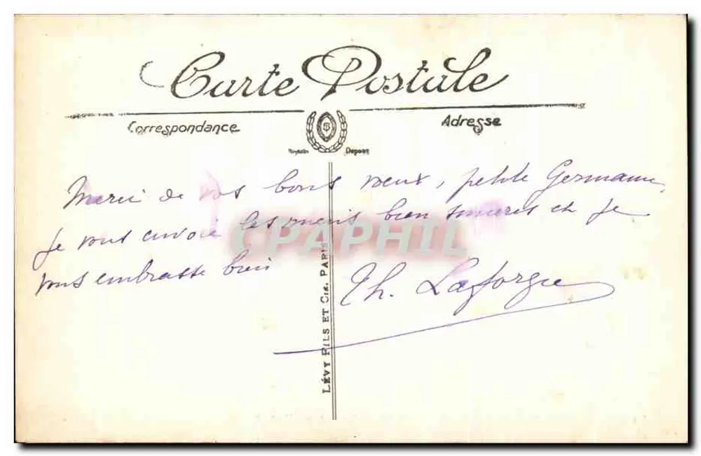 Hendaye — Efeito de onda — LL, n° 91 - Verso