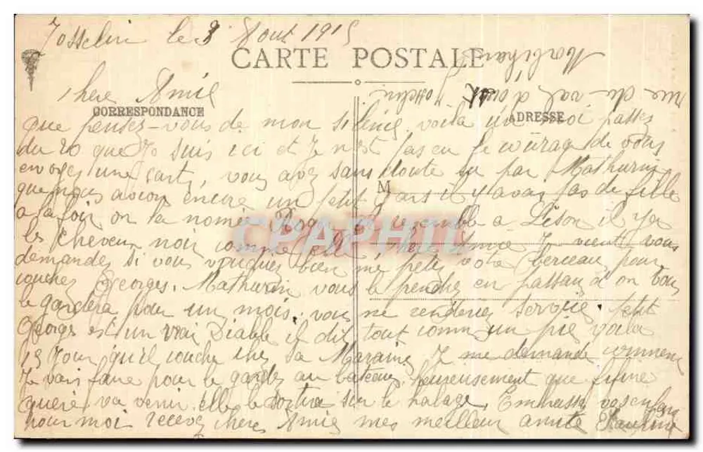 Josselin - Panoramablick — Arnaud et Normale, n°1 - Rückseite
