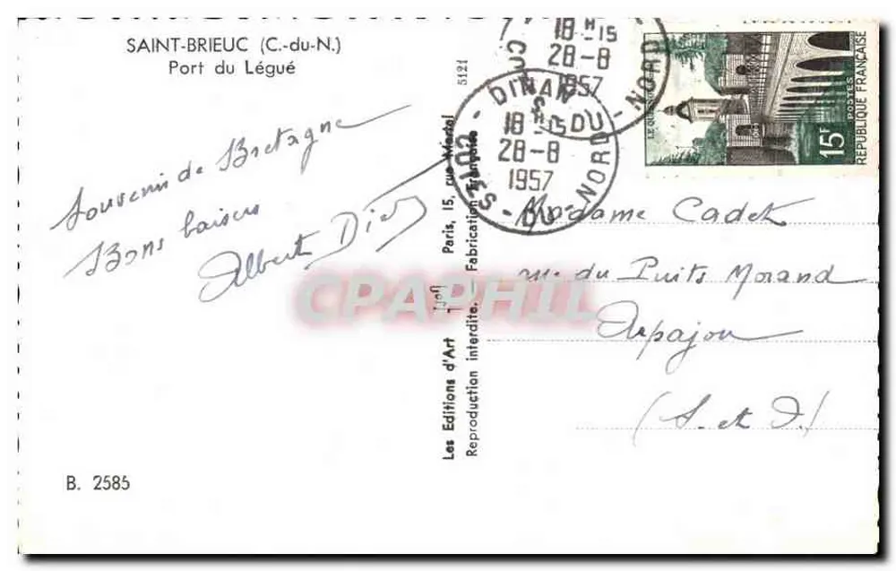 Porto do Légué — Saint-Brieuc (C.-du-N.) — Les Editions d'Art - Verso