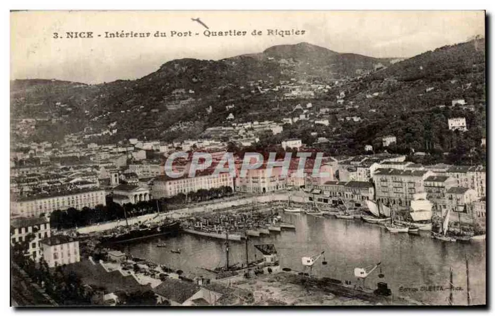 Nice - Interior do Porto - Bairro de Riquiles — Sempio Olietta, Nice - Frente