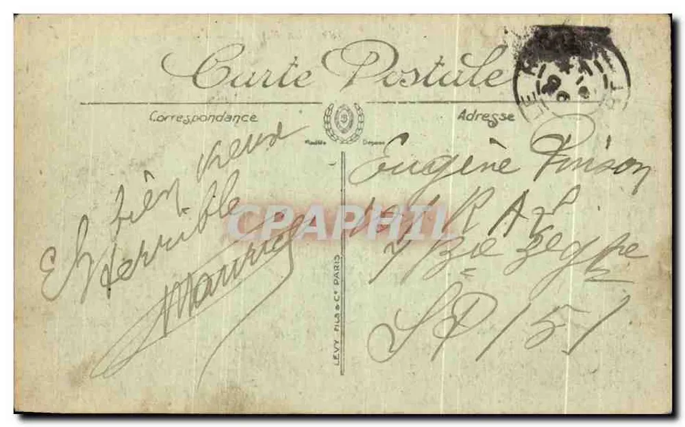 Le Havre — Ansicht der Basins — LL. — Nr. 184 - Rückseite