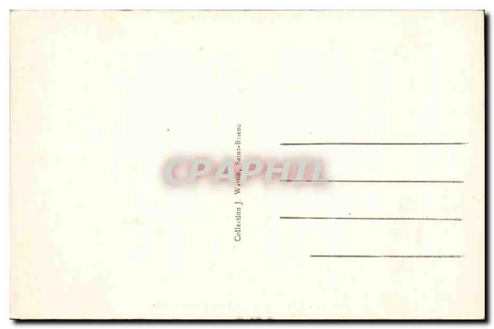 Binic — Strand des Avant-Ports — A.W. - 3581 - Rückseite