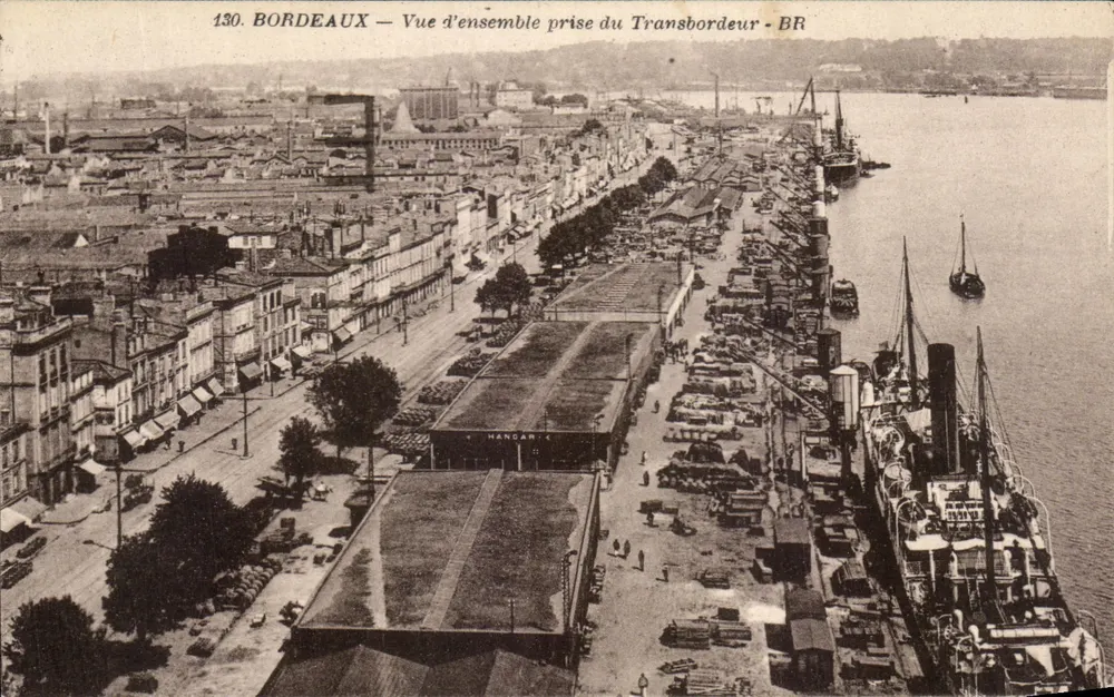 Bordeaux — Überblick vom Transbordeur - BR — n° 130 - Vorderseite