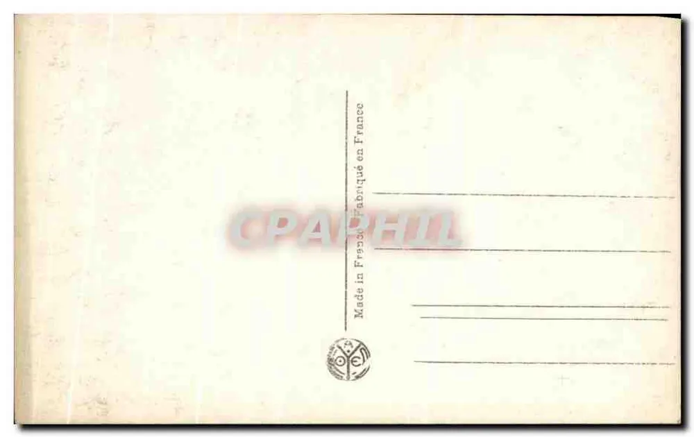 Castelo de La Malmaison e o lago — editor A.N. Paris, n°5 - Verso