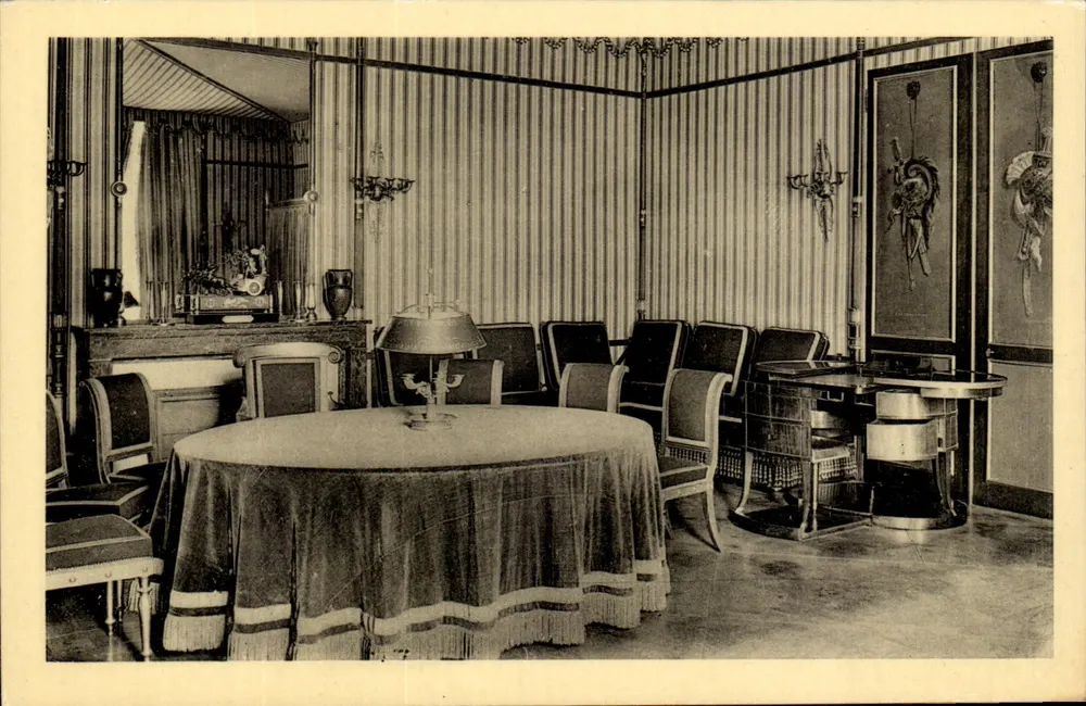 Castelo de Malmaison — Sala do Conselho — Edição dos Museus Nacionais n°24 - Frente