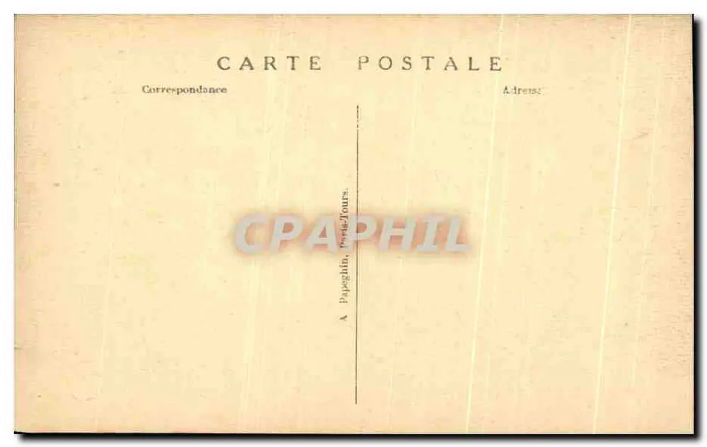 Malmaison (S.-et-O.) — A câmara da Imperatriz Joséphine — A.P. n°15 - Verso