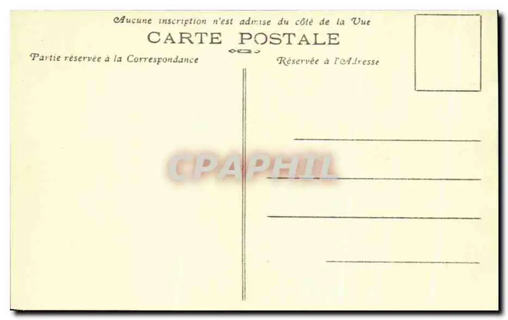 Kampagne 1914-1915 — Russisches Heer — Artillerie — Visé Paris N° 82 - Rückseite