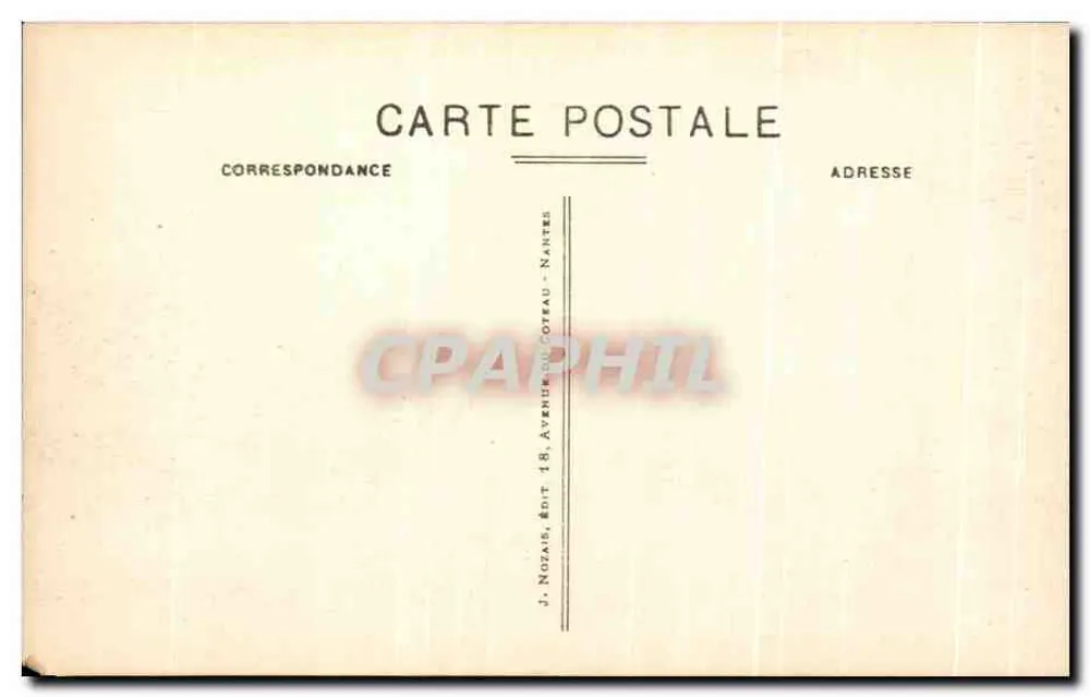 Calvaire de Pontchâteau — VIII. Station: Jesus tröstet die Töchter Israels — J. Nozars, Verlag 18, Avenue du Coteau - Nantes - Rückseite