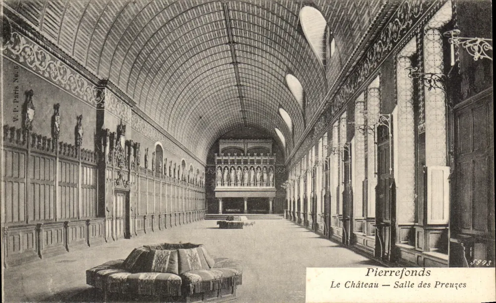 Pierrefonds — Das Schloss — Saal der Beweise — K.P. Paris N° 6 - Vorderseite