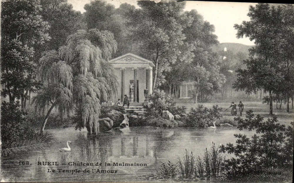 BUEIL — Schloss Malmaison — Tempel der Liebe - Vorderseite