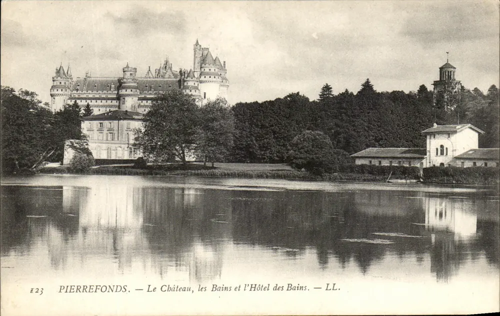 PierreFonds — Das Schloss, die Bäder und das Hotel der Bäder — LL. - Vorderseite