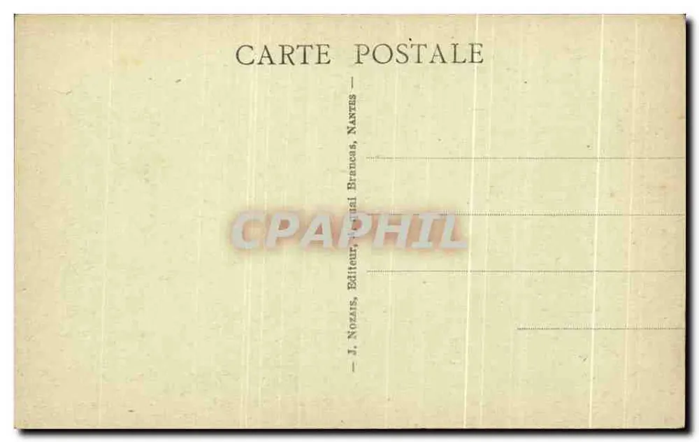 Calvaire de Pontchâteau — A Ascensão — J. Nozats, Nantes - Verso