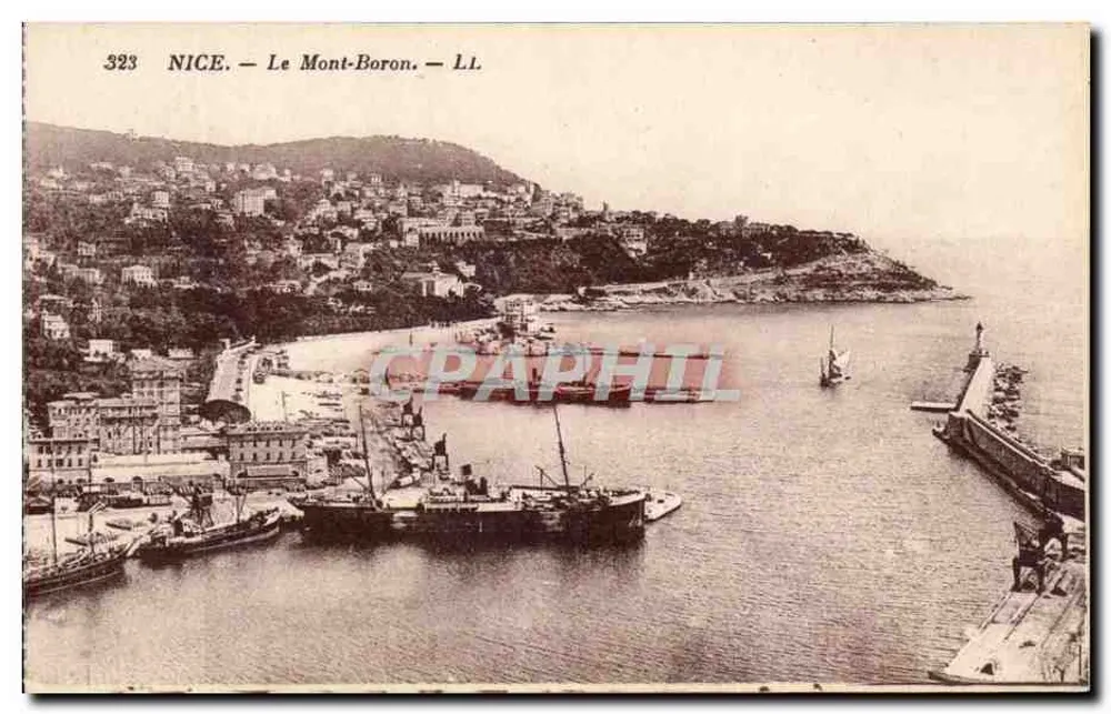 Nice — O Monte-Boron — LL — n° 323 - Frente