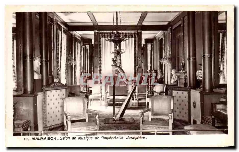 Malmaison - Musikzimmer der Kaiserin Joséphine - Vorderseite