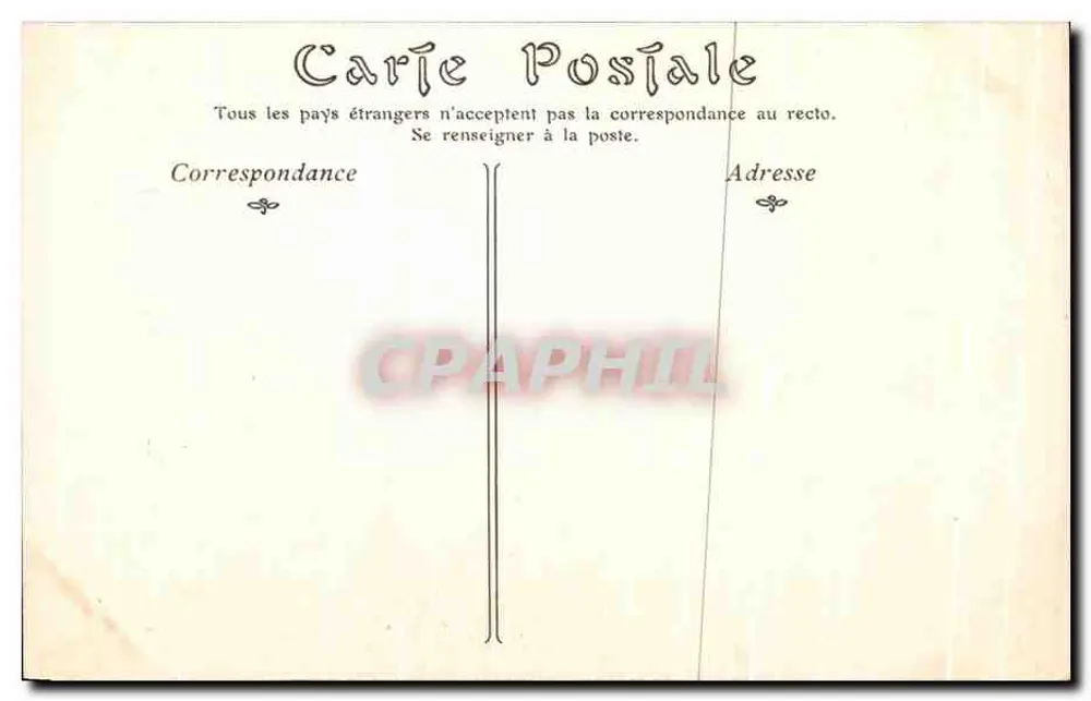Senlis — Ruinen der Abtei la Victoire — ND Phot - Rückseite