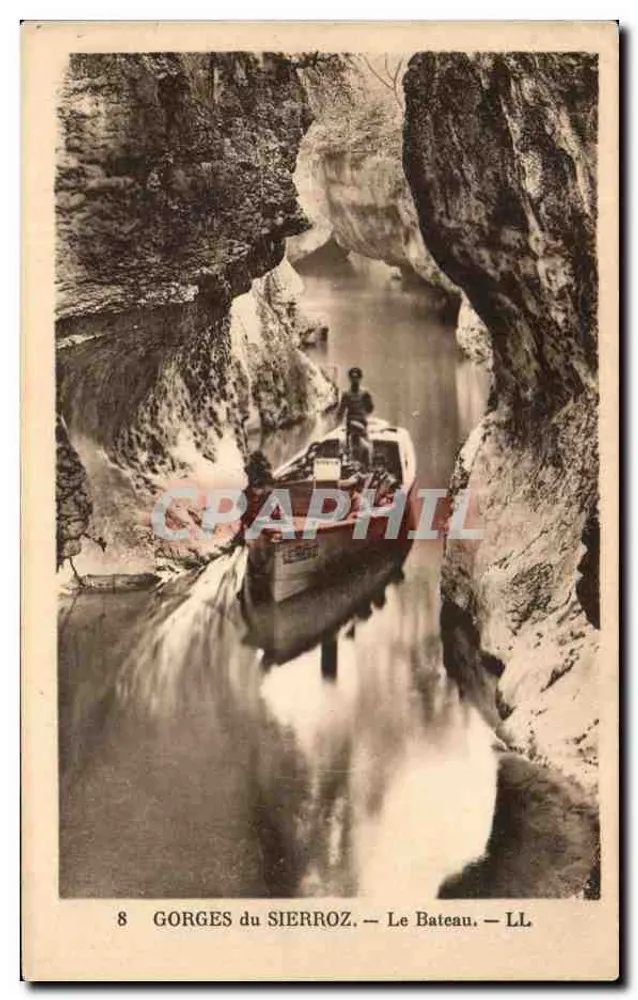 Gorges do Sierroz — O Barco — LL - Frente