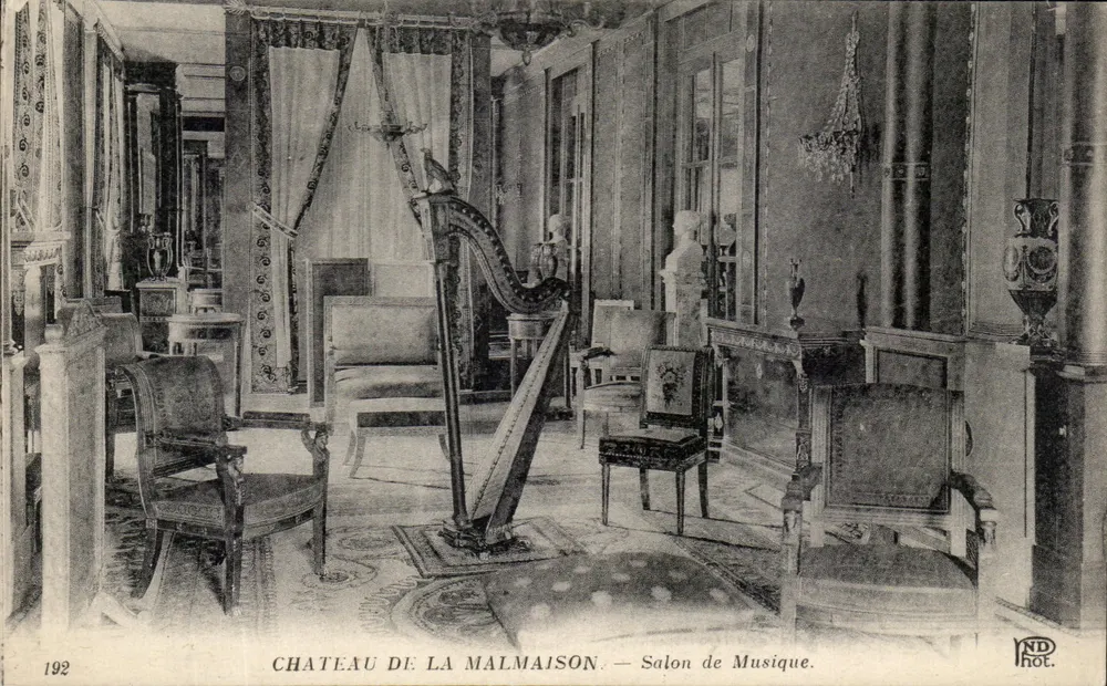 Schloss La Malmaison — Musikzimmer — ND hot. Nr. 192 - Vorderseite