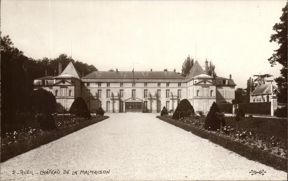 Rueil - Castelo de La Malmaison — vista geral — editor não identificado, número de série 2 - Frente
