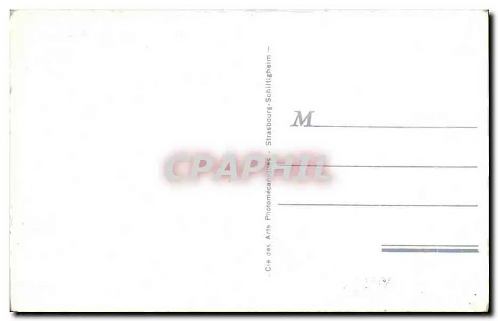 Costume de Savoie — Valloire — éditeur Cap, n° LL 27 - Verso
