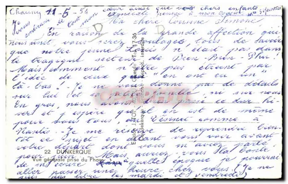 डंकर्क के बंदरगाह का सामान्य दृश्य — जैटोप, संख्या 22 - पीछे