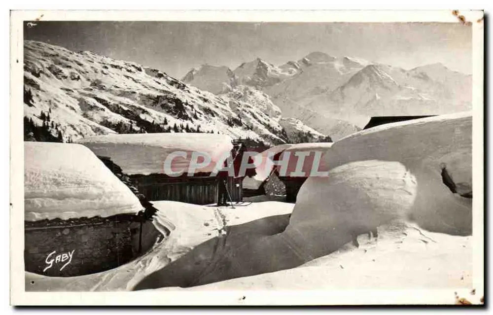 Guébriant (Haute-Savoie) — Les chalets savoyards en hiver — Éditions Gaby - Frente