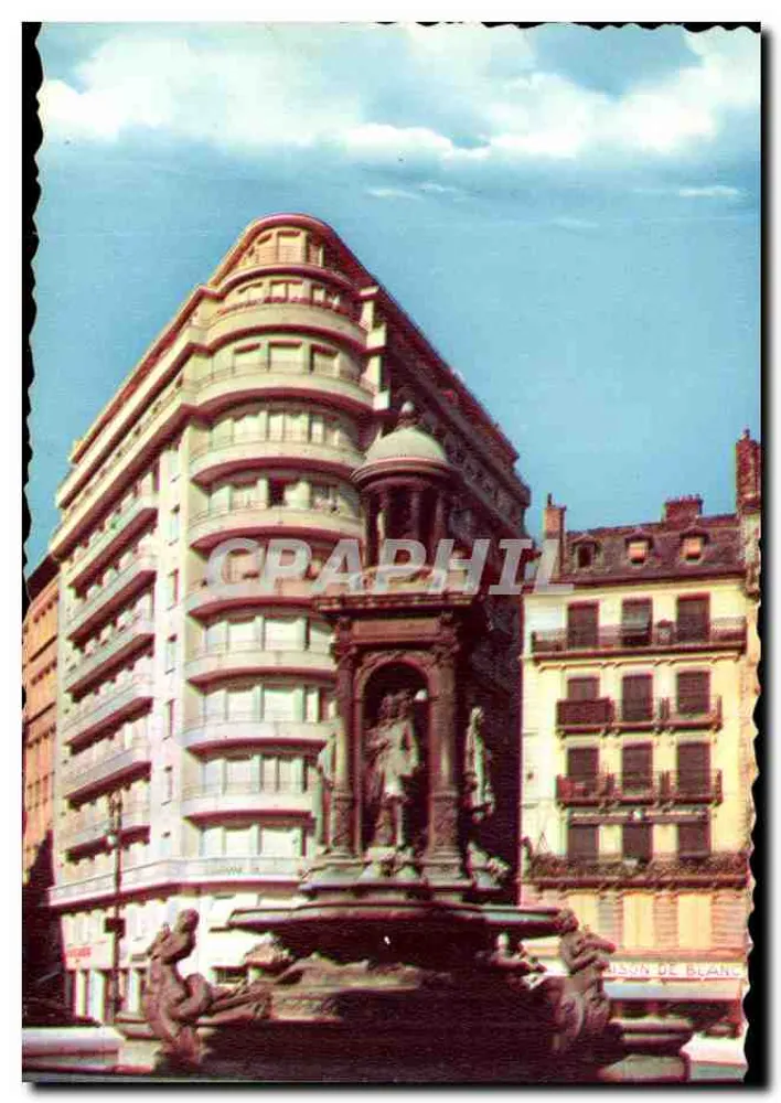 Estátua dos Jacobinos — Lyon — Edições Trotinet & Fils - Frente