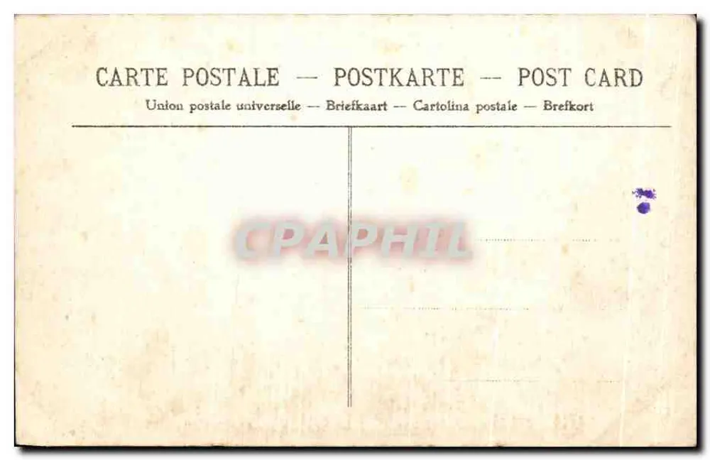 Floresta de Compiègne — A Castanheira da Imperatriz — Coleção R. F. - Verso