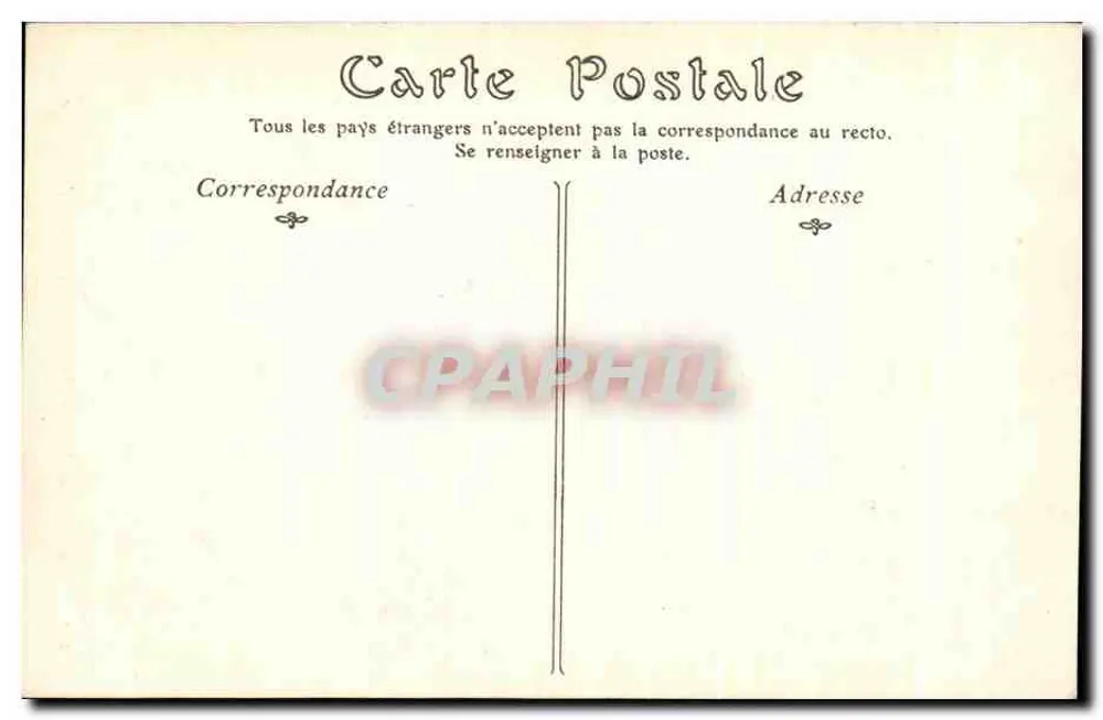 Castelo de Malmaison — vista da entrada, cerca de 1806 — ND Phot - Verso