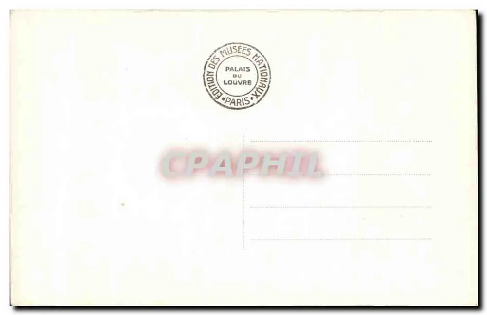 Malmaison — Um canto do Parque — Édition des Musées Nationaux, n°18 - Verso