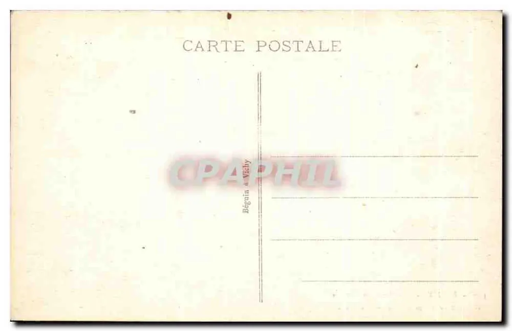 Vichy — Die Ufer der Allier — Bootsfahrten und Fischerboote — Béguin & Vichy, n°547 - Rückseite