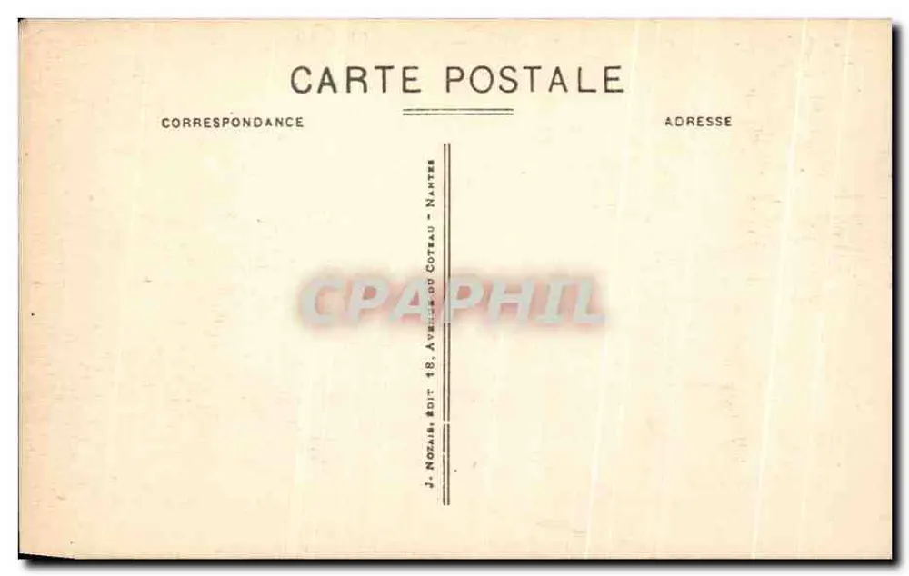 Calvário de PONTCHATEAU — A Scala Sancta — J. Nozaïre, Nantes - Verso
