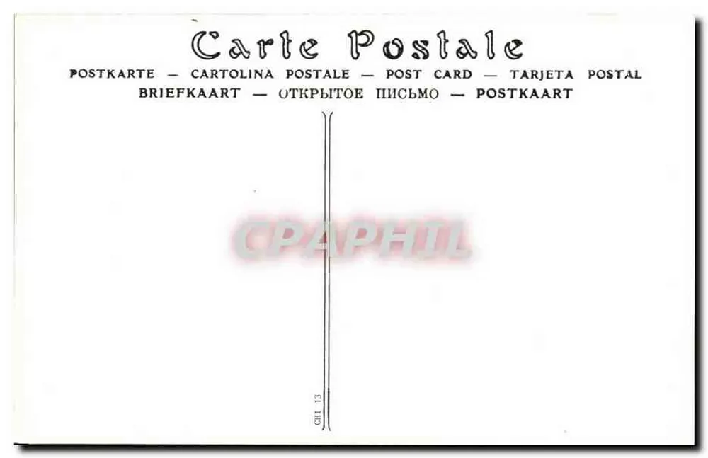 Paimpol — Ecke des Platzes, Eingang zur Kirchstraße — Coll. L. Hamonic, Si B. - Rückseite