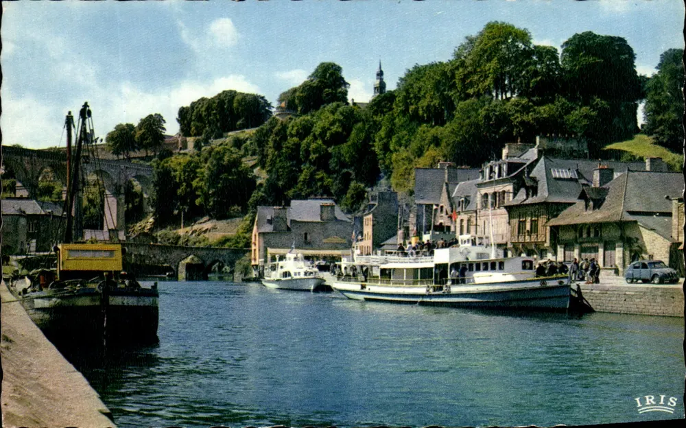 Dinan - Boote auf der Rance — IRIS - Vorderseite