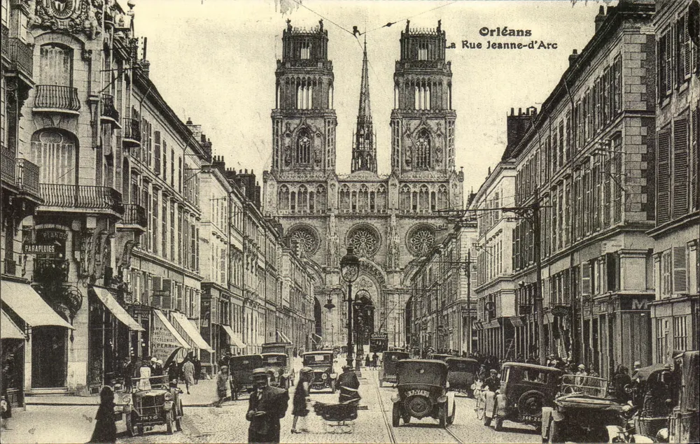 Orléans — Rue Jeanne-d'Arc — editor Spirale, n° 143 - Frente