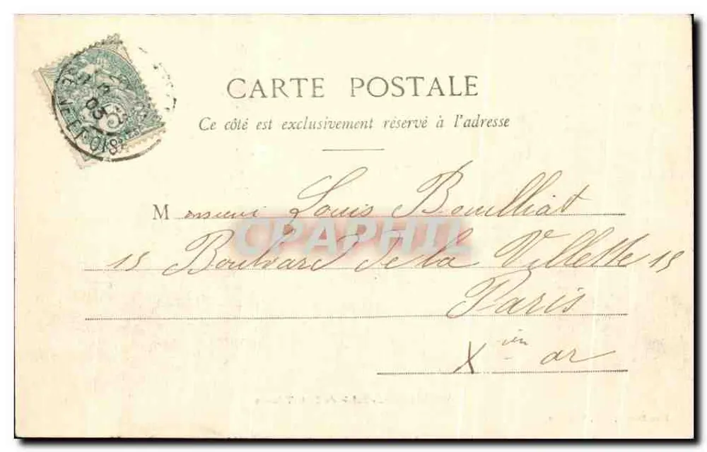 Versailles - Palácio do Petit Trianon — Mme Moreau, editora, Versailles - Verso