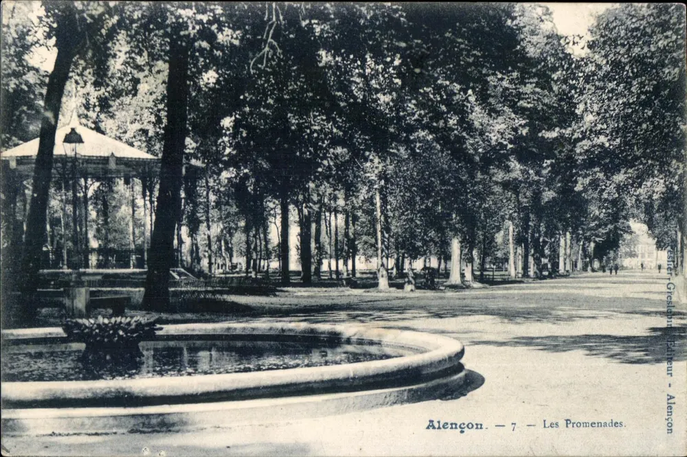 Alençon — As Promenades — G. Greslebin, n°7 - Frente