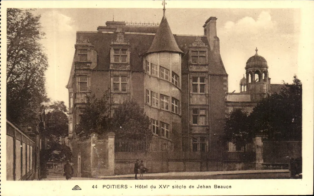 Poitiers - Hotel des 16. Jahrhunderts von Jehan Beauce — Beuvain-Ausgabe, rue du Marché - Vorderseite