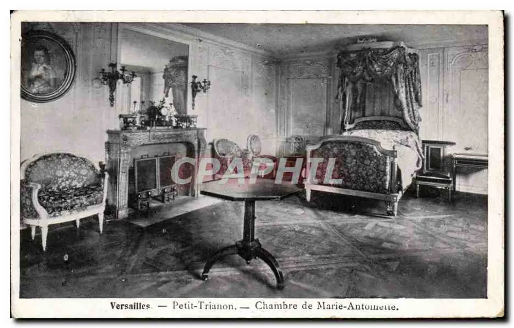 Versailles — Petit-Trianon — Zimmer von Marie-Antoinette - Vorderseite