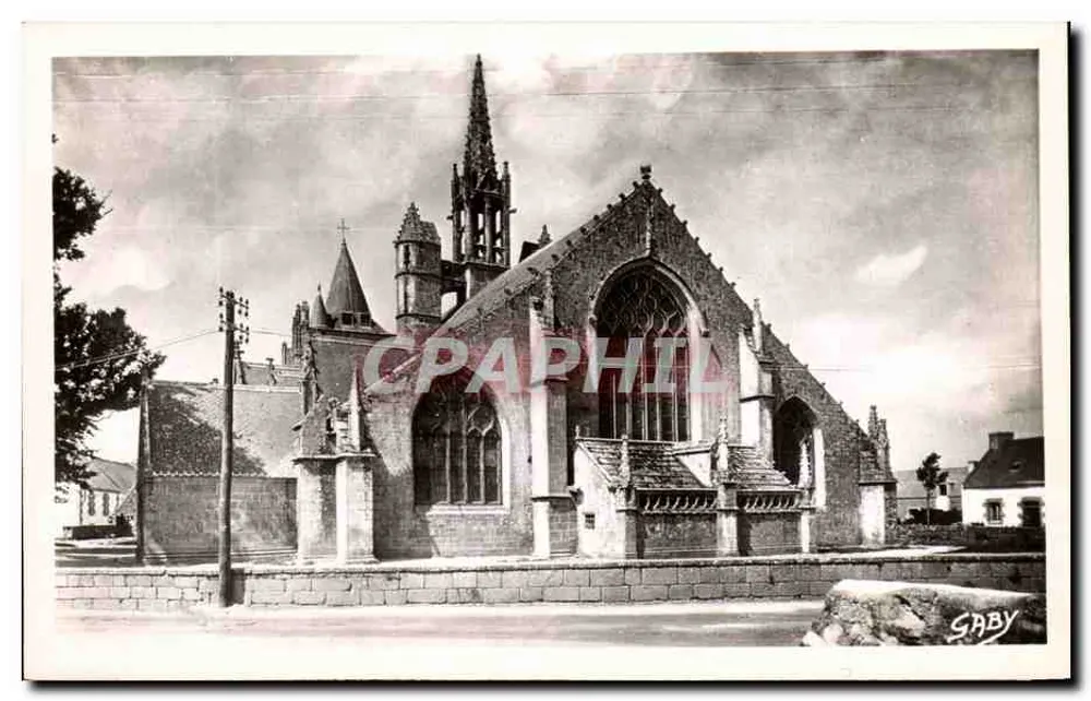 Kirche Saint-Nona — St-Guénolé-Penmarc'h (Finistère) — Caby-Editionen - Vorderseite
