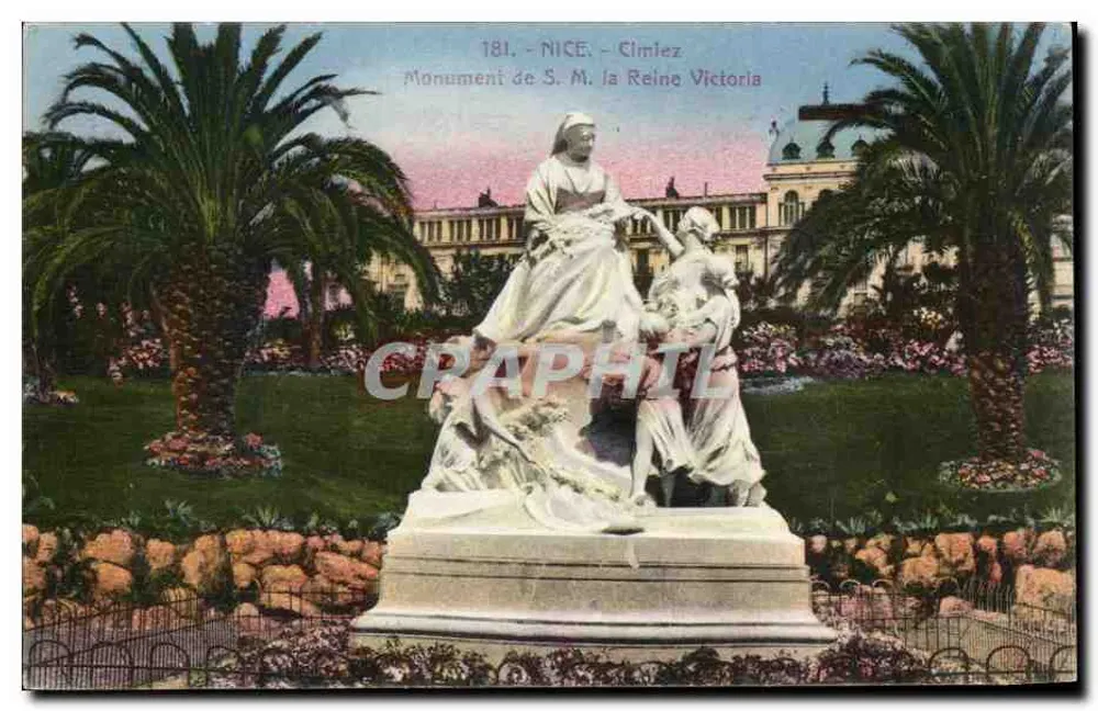 Nice - Cimiez - Denkmal Ihrer Majestät Königin Victoria - Vorderseite