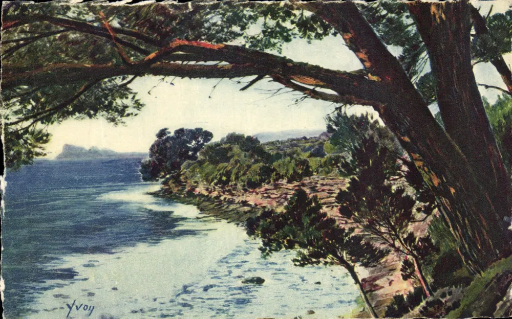 Der Felsen des Adlers — Bucht von La Ciotat — Éditions d'Art Yvon, Paris - Vorderseite