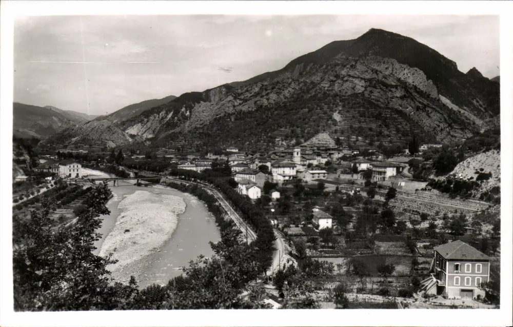 Puget-Théniers (A.-M.) — Vista Geral — Edição Thomel - Frente