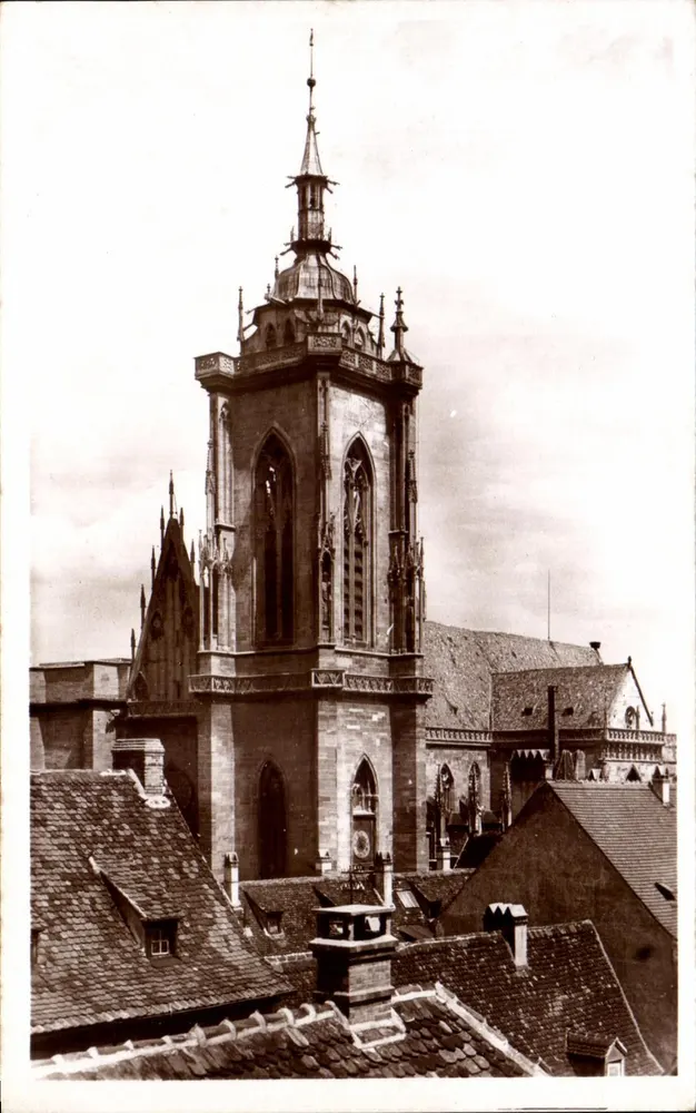 A Catedral — Colmar — Edições J. Ménold - Frente