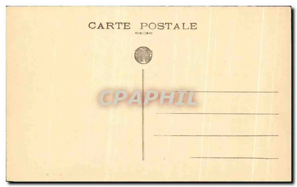 Verdun — Uma galeria do Claustro — N° 531 - Verso