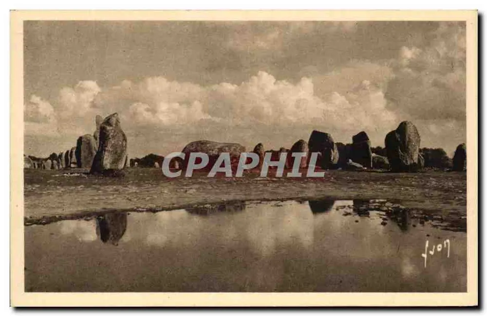 Ausrichtungen von Ker Ménec — Carnac (Morbihan) — Éditions d'Art 'VAN' Paris - Vorderseite