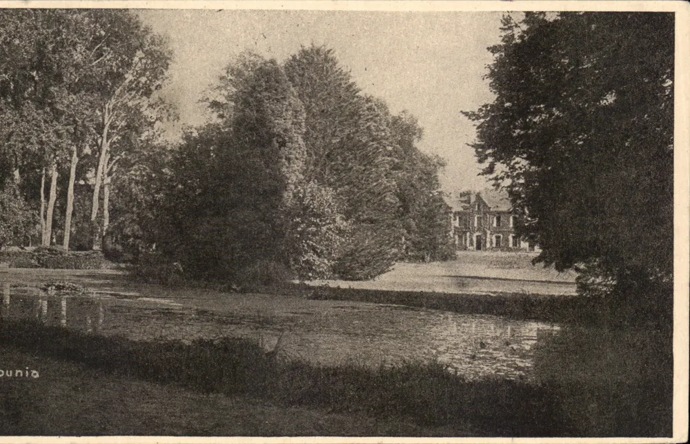 Schloss der Haute-Borde — Ansicht des Parks — Éditions de Crémone, Paris - Vorderseite